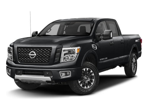 2017 Nissan Titan XD 4x4 Diesel Crew Cab PRO-4X