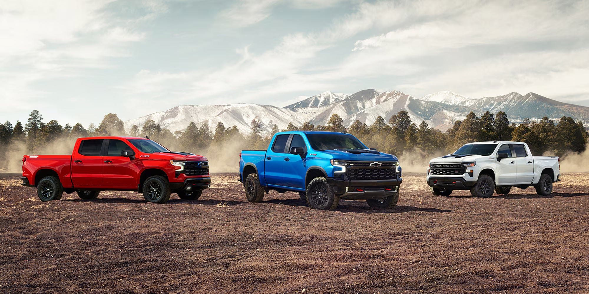 Lineup of 2024 Chevrolet Silverado Trucks - Finnegan Chevrolet in Rosenberg TX