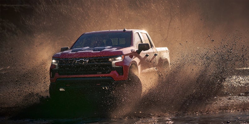 Red 2023 Silverado 1500