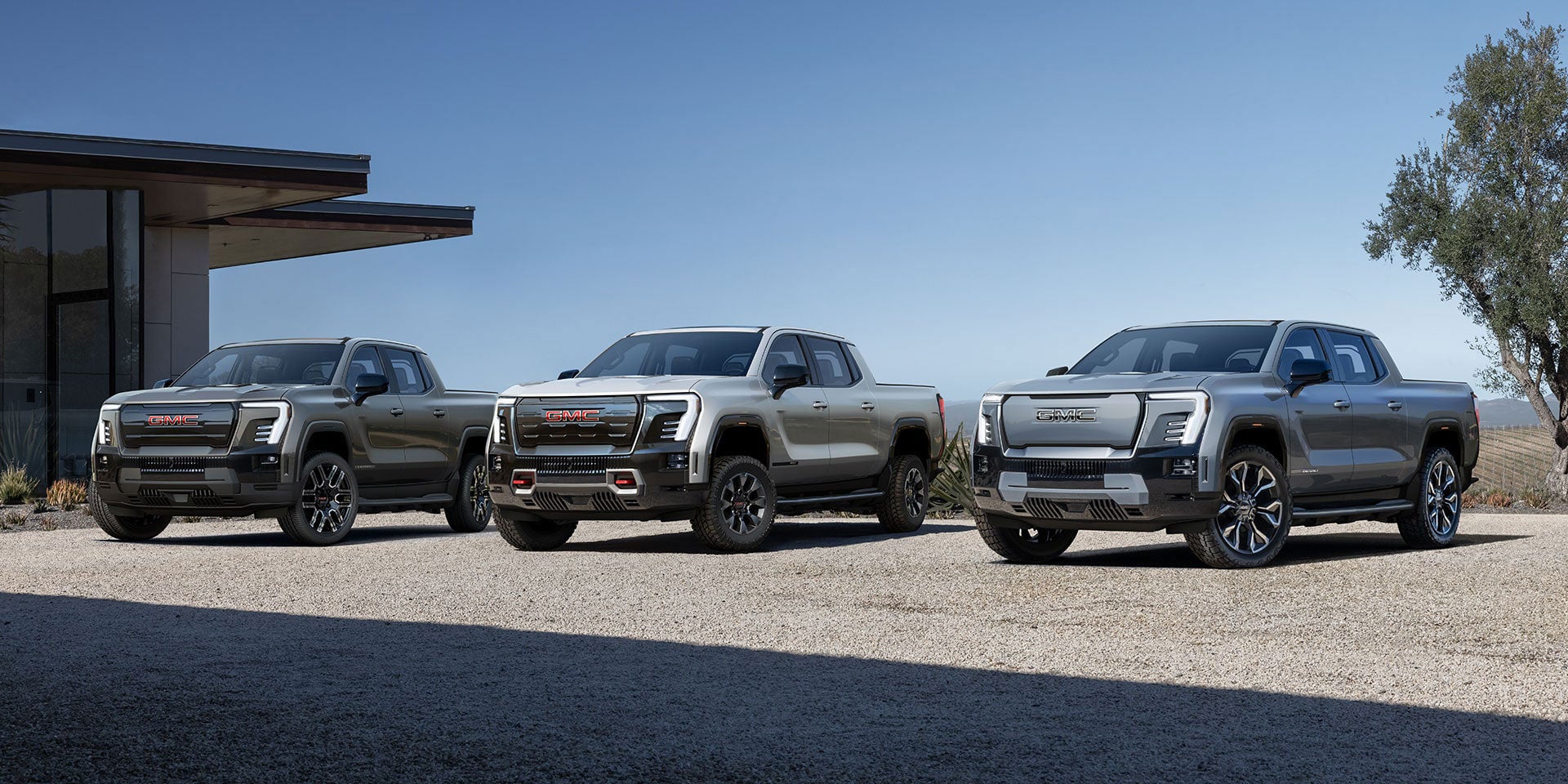 Lineup of Chevrolet GMC Trucks - Finnegan Chevrolet Buick GMC in Rosenberg TX